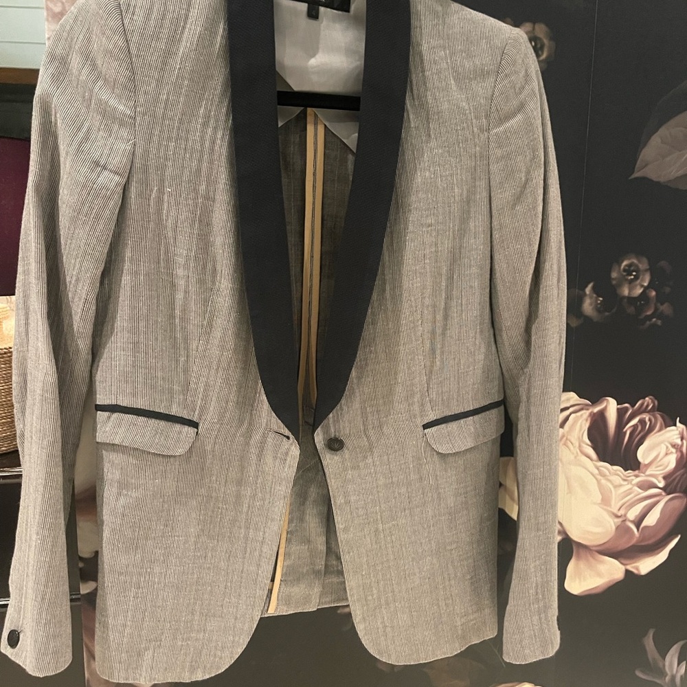 Rag and bone stripe blazer